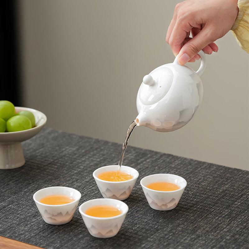 Yipan Portable Outdoor Travel Ceramic Tea Set
