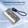 21700 Power Bank Case Pd 20W Fast Charging Detachable Diy Battery Case Built-In Cable Battery Box