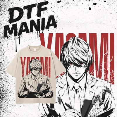 Dark Detective Writer Graphic Tee Japanese Anime Streetwear Unisex Shirt