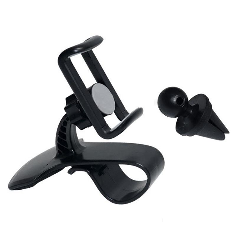 

Автомобільний HUD-кліпса для панелі приладів, тримач для телефону, обертовий кронштейн-підставка для мобільного телефону з кліпсою для повітроводу