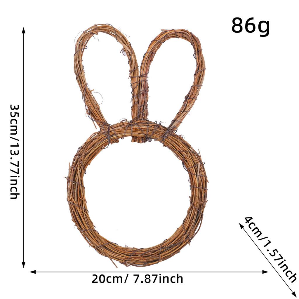 DIY Rattanringmaterial, Juldekoration kransmaterial, kransgirlang och ringar rottingmaterial