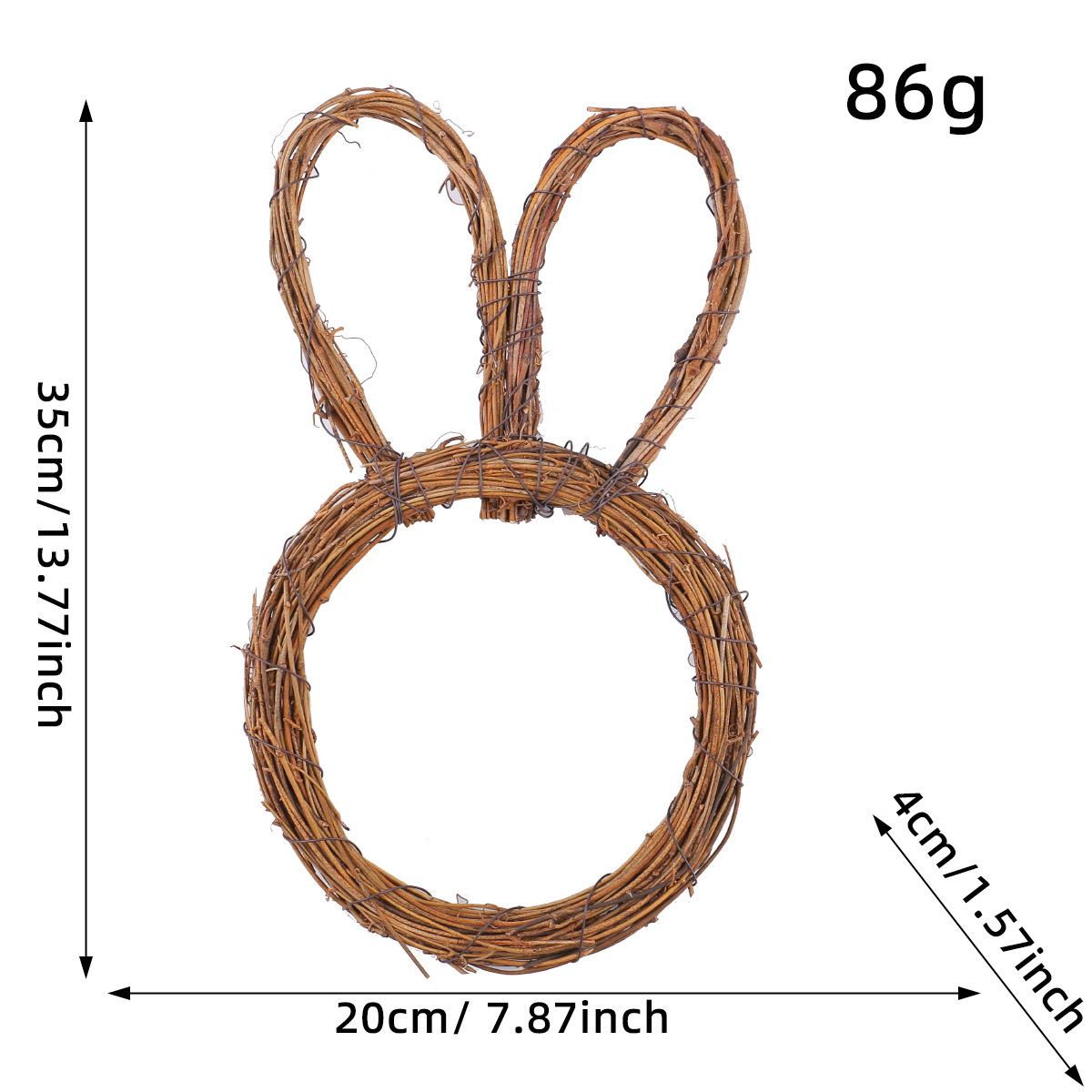 

Материал для ротангового кольца для DIY, материалы для рождественского декора венка, венок-гирлянда и кольца из ротанга A