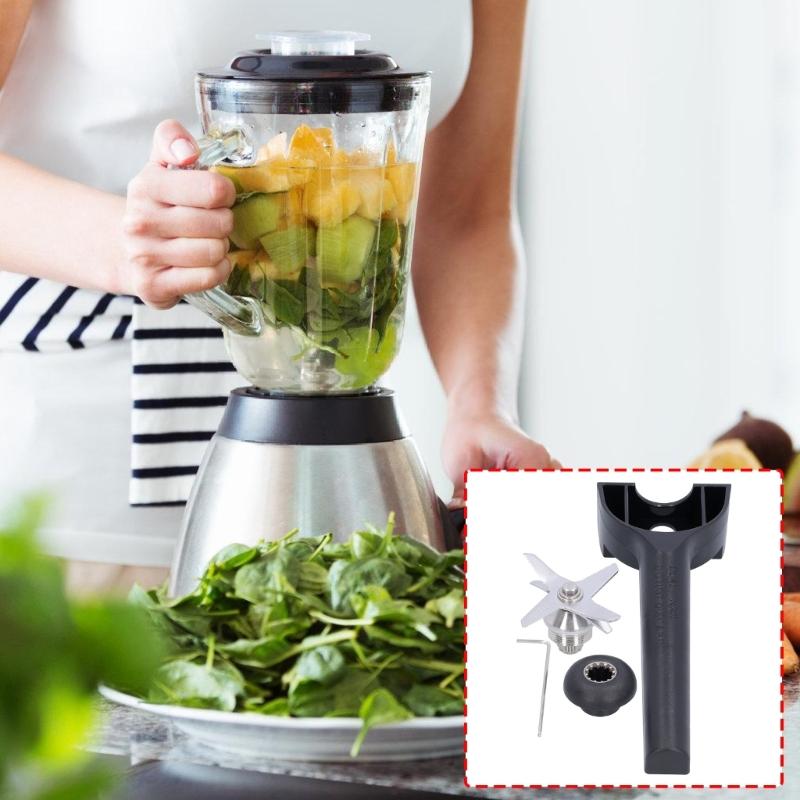 Easy Installation Blender Blade Replacement Assembly Stainless Steel Texture Food Processing Component for Repairing