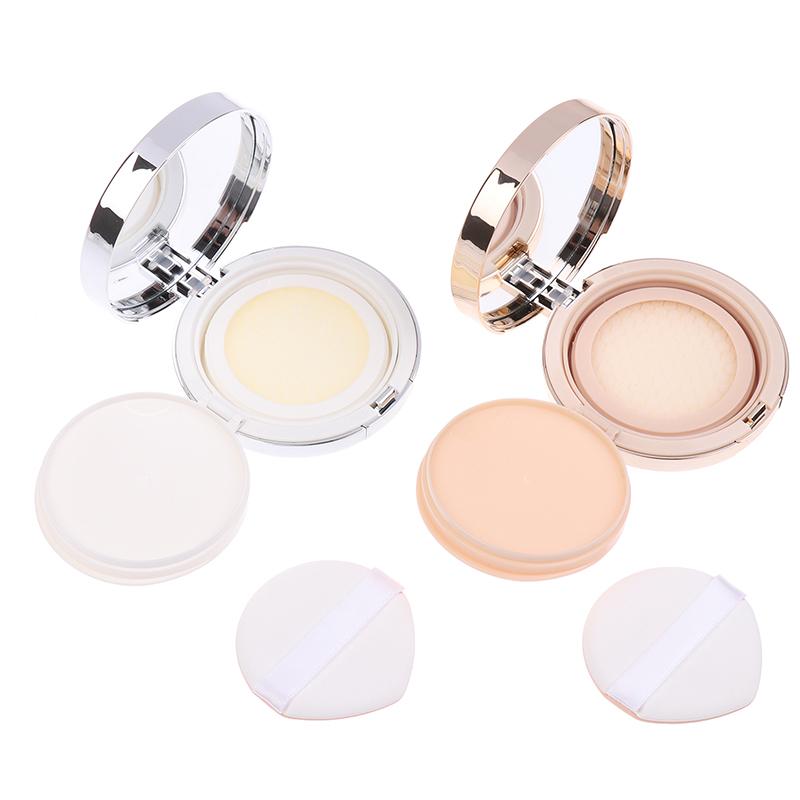 Empty Air Cushion Puff Box Portable Foundation Diy Boxes With Mirror Sponge Bb Cream Cosmetic Case Container Beauty Makeup Tools