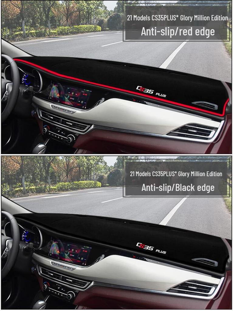 Changan CS35 PLUS Dashboard Sunshade Mat – Heat Insulating Console Decor