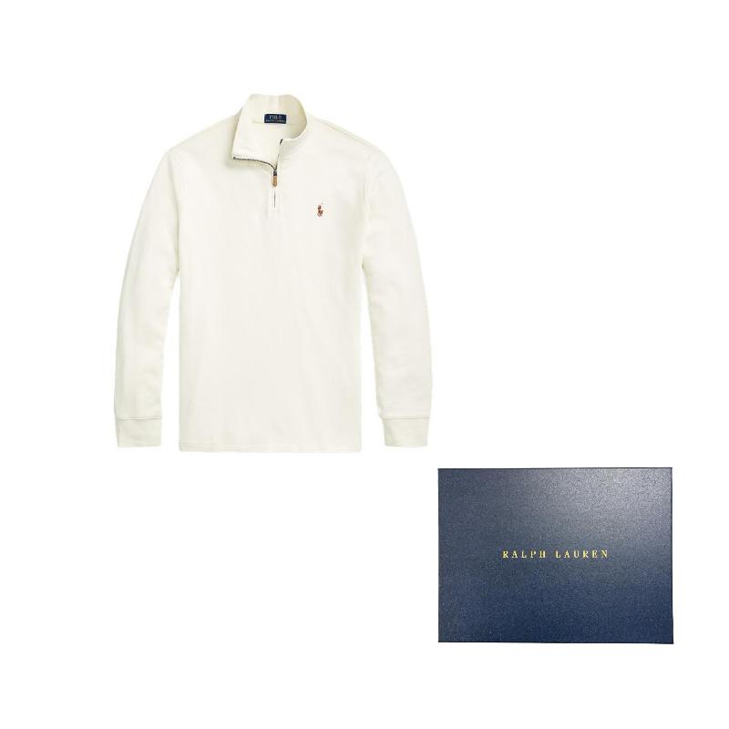 Polo Ralph Lauren Felpa Uomo FW23 Bianca MNPOKNI16822279-101