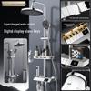 TLXT Piano Key Thermostatic Shower Set with Digital Display