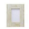 Handmade Bone Inlay Photo Frame – Natural Cream Minimalist Design Home Decor