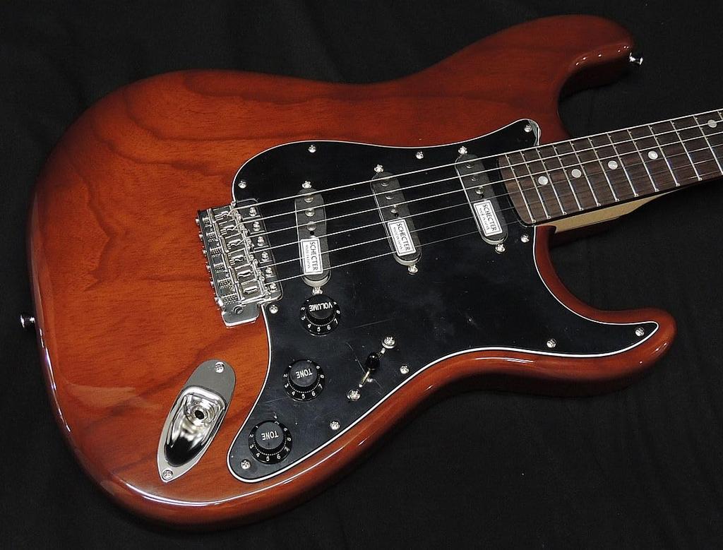SCHECTER PS-ST-DH GWN R Schecter Large Head Stratocaster Type Walnut Gloss Finish Electric Guitar Ash Body