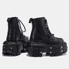 Leather Heightened 10cm Thick-soled Men's High-top British Style 2026 New Trendy Men's Boots