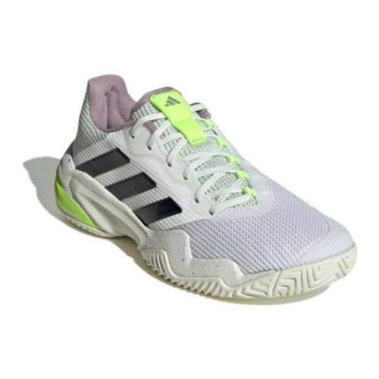 Adidas Barricade 13 Cloud White Core Black Crystal Jade Womens IF0409