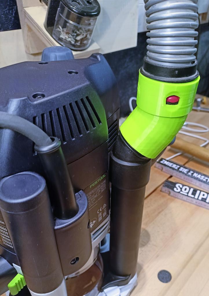 Adapter redukcja frezarka festool of2200 - odkurzacz bosch gas