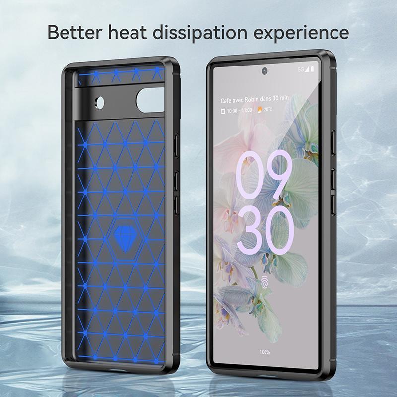 Shockproof Cover For Google Pixel 6A Case For Google Pixel 3A 4A 5A 6A 6 7A 7 Pro Cover TPU Protective Phone Back Case Pixel 6A