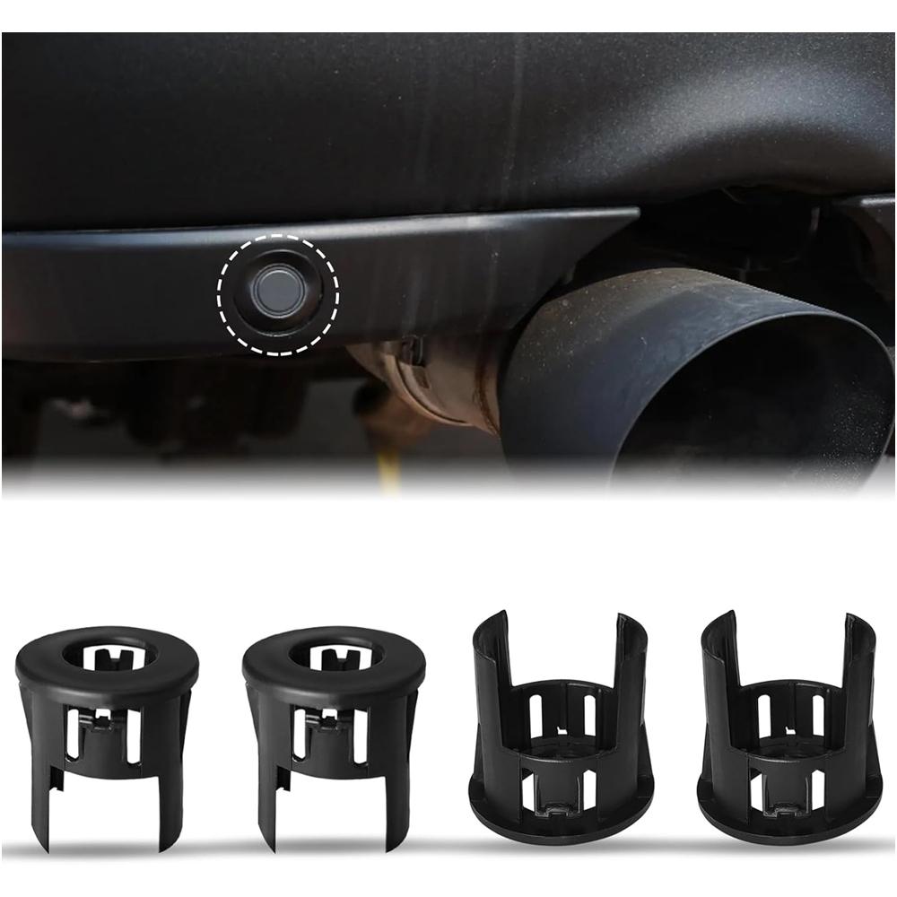 For 19-22 Dodge Ram 1500 2500 3500 4X Parking Assist Sensor Mount Bracket Bezels