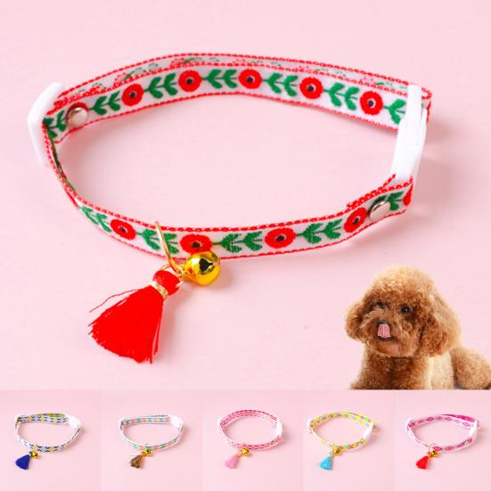 Buy Beautiful Pet Collar Adorable Neck Accessory with Bell at