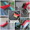 3-piece Stainless Steel Brush Set, Brass Cleaning Brush, Polishing and Rust Removal Brush, Metal Filament and Burr Removal Tools for Home Use