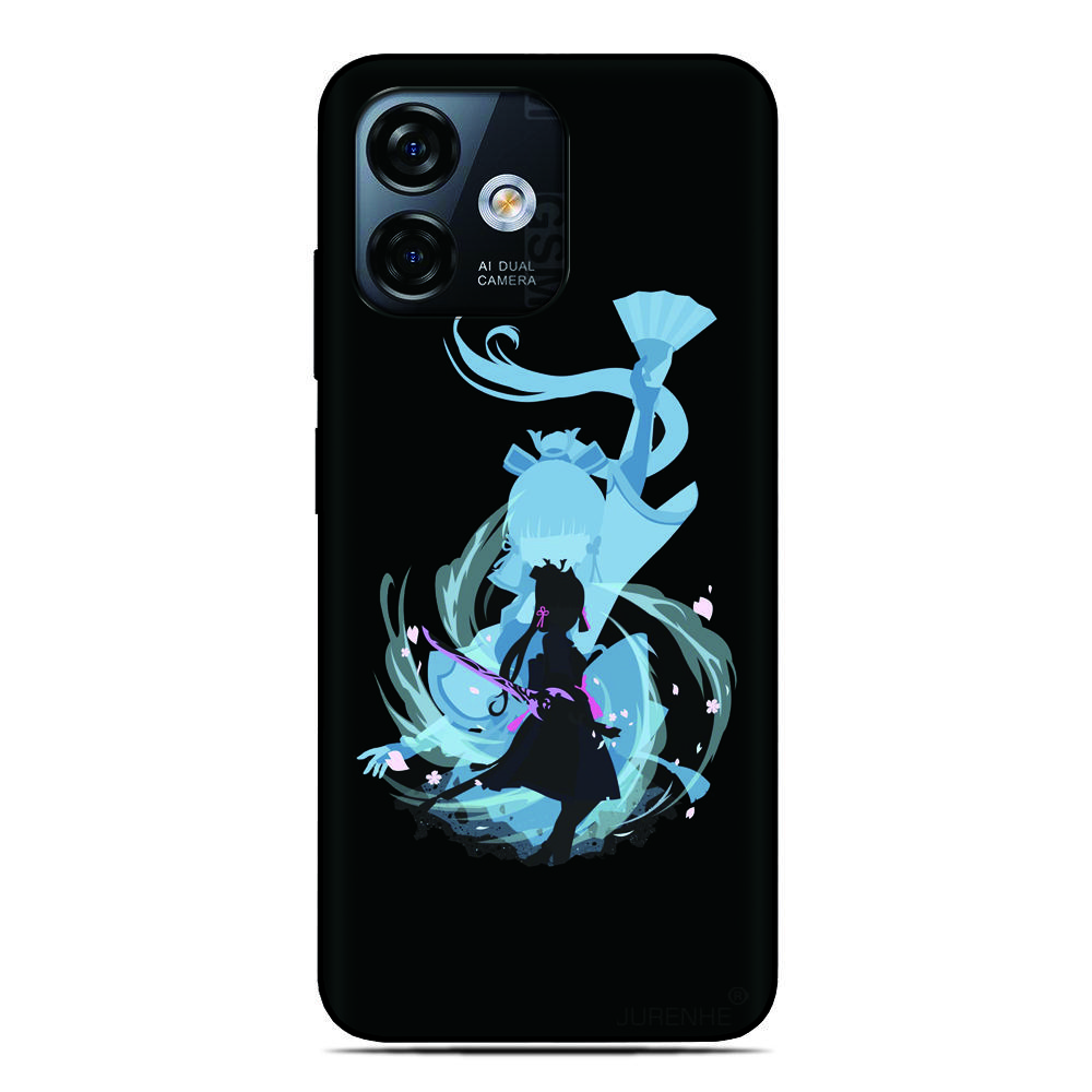 Anime Genshin Impact Phone Case For ZTE Blade A76 A75 A73 A72 A71 A56 A55 A54 V80 Pro A35 Core A36 A51 Lite A34 A31 Plus Cover ZTE Blade A35