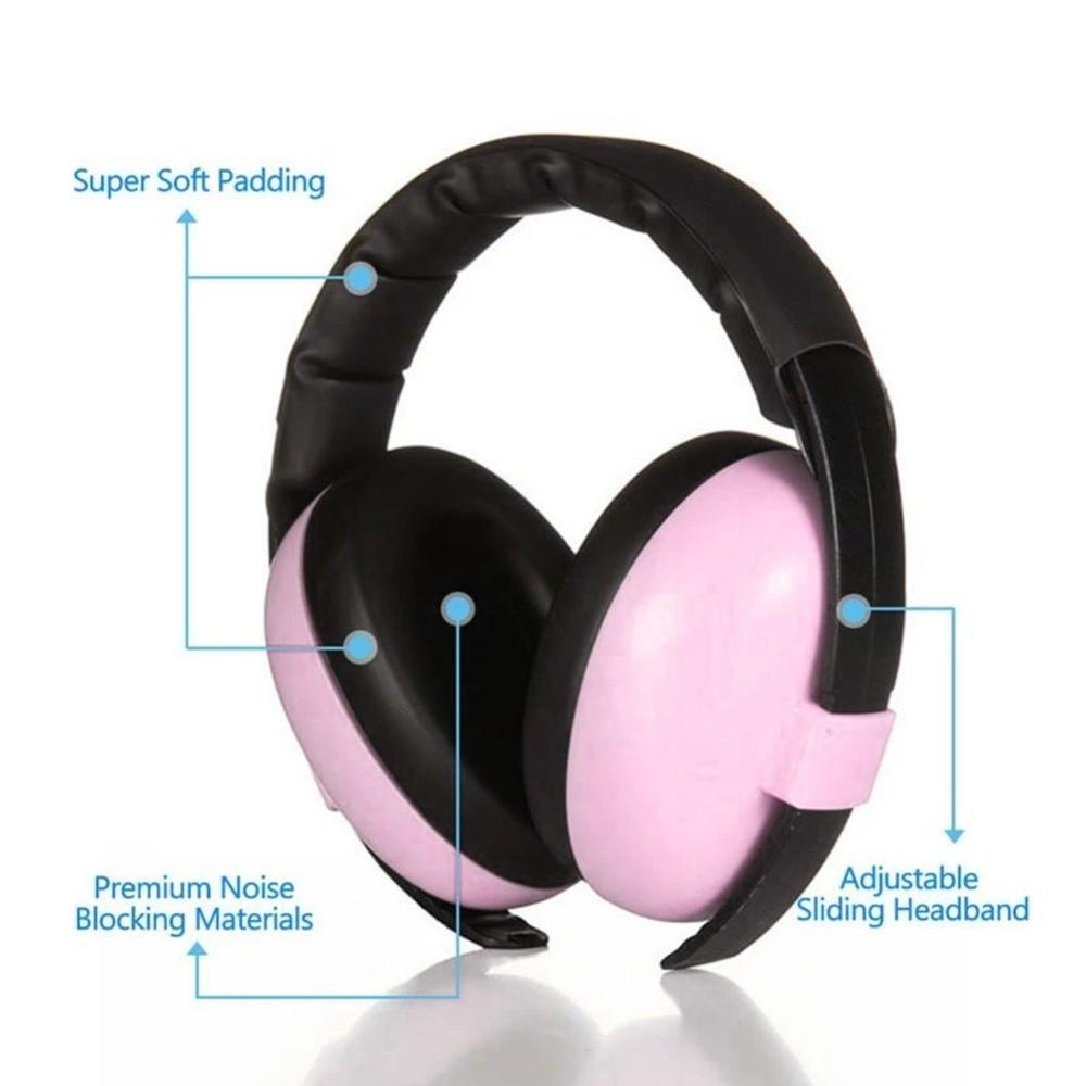 Lightweight Design Baby Earmuffs Adjustable Children Anti-noise Headphones  Outdoor Activities