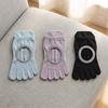 Non-Slip Five-toe Socks Cotton Floor Toe Socks Indoor Socks Women's Short Yoga Socks  Gym