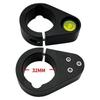 2 Stück 32mm Zentrierstange GPS Mittelstange Kreisförmiges Metall-Wasserwaage Blasenmesswerkzeug für Leica South RTK Totalstation 25-26s