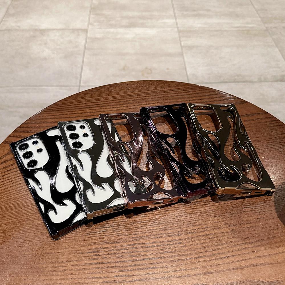 Phone Cases for iPhone 11 13 16 ProMax iPhone 14 15 ProMax 12 13 ProMax 13 Pro 14 Pro Samsung A55 A54 S25 S24 S23 S22 Ultra Flame Shell Cool Advanced