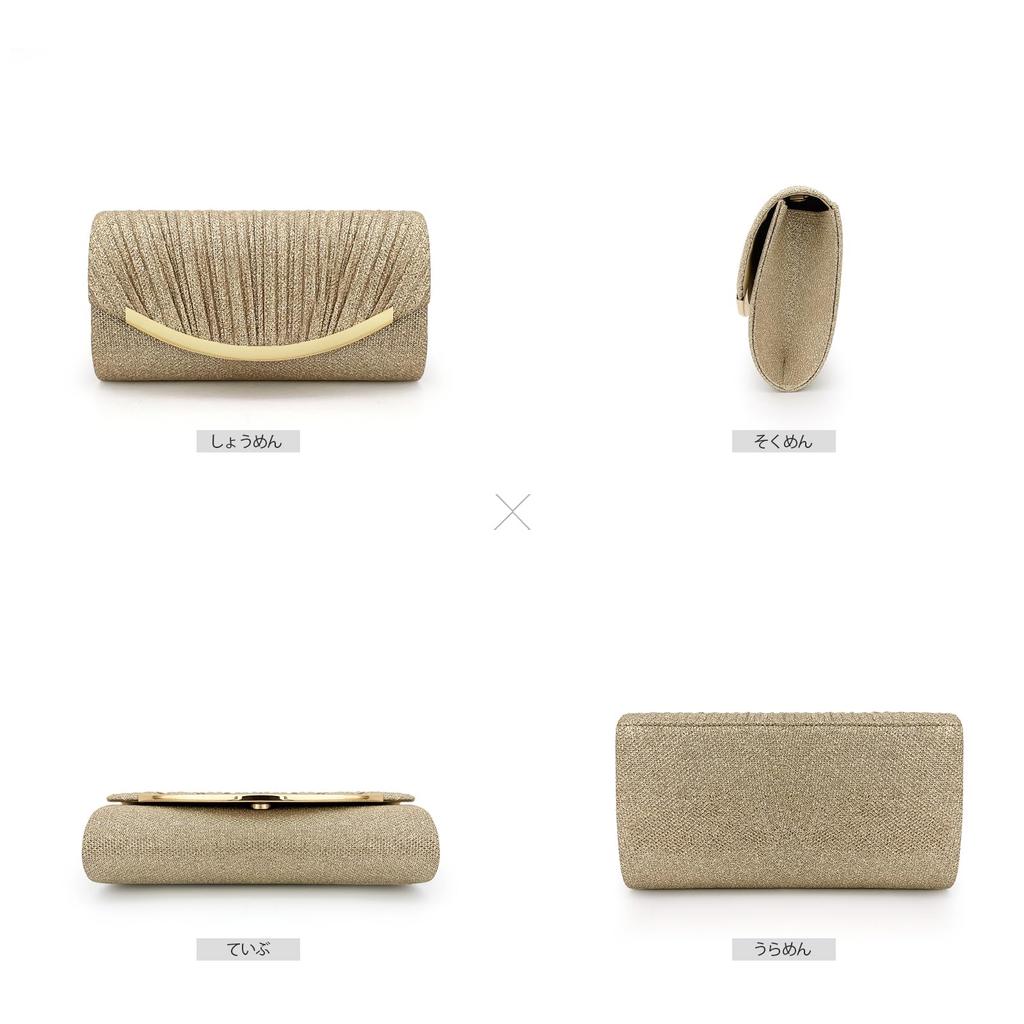 [BoleLOJin] Elegant Sparkling Clutch Bag, Elegant Ladies' Evening Bag, Wedding Bag, Ladies' Formal Bag