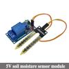 LIZAO Soil Moisture Sensor Control Module, Automatic Irrigation Relay Board with Humidity Detection and Low-Humidity Trigger