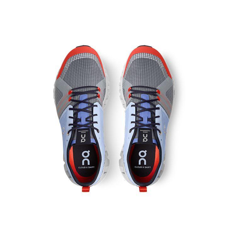 On Cloud X 1 Lightweight Fabric Leather Shock Absorbing Wear Resistant Breathable Low Top Running Shoes Men Sneaker Pink Blue Gray 38.98942