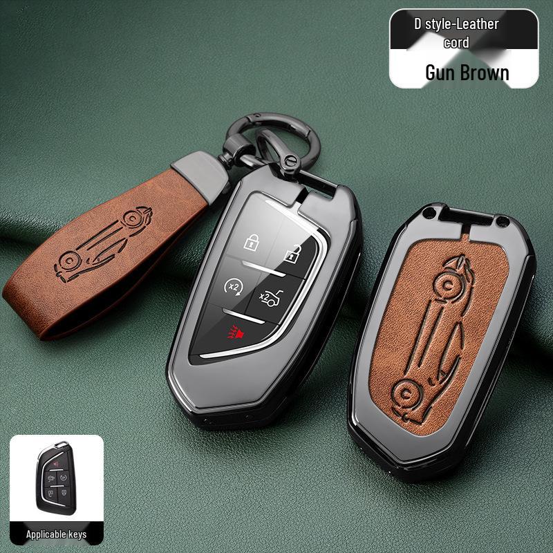 Cadillac XT5, CT5, XT4, XT6, CT6, XTS, ATSL, CT4 Premium Metal Key Cover