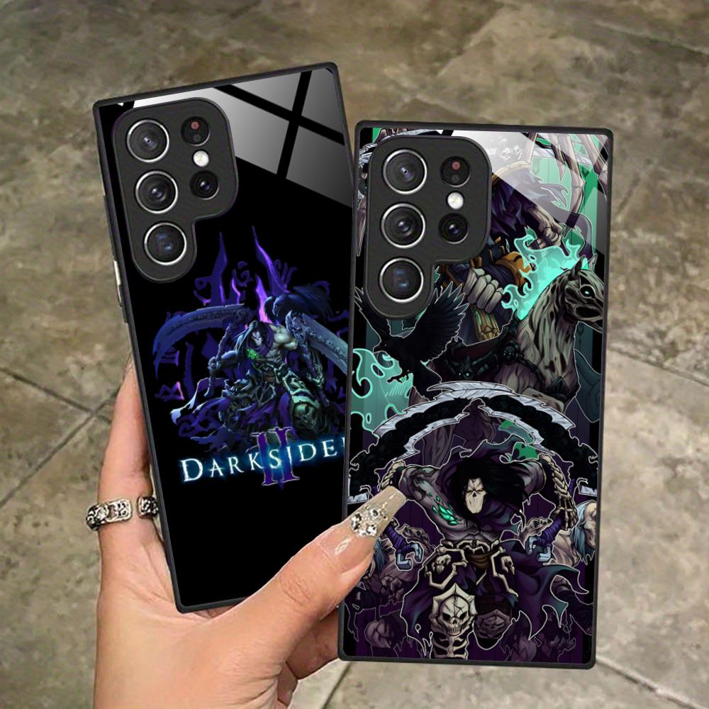 Game Darksiders Mobile Phone Case for Samsung Galaxy A56 55 54 53 52 51 36 35 34 23 16 15 5G Glass Colorful Cover Luxury Cover