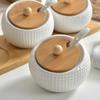 Household Ceramics Seasoning Jar Spice Box Salt Shaker Chili Spice Jar Heat-resistant Easy Clean Creative Styling Kitchen Tool