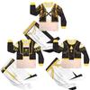 Children's Fashion Suit Skirt Round Neck Long Sleeve Top Pants
