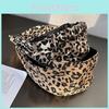 Edgy Leopard Retro Print Duckbill Cap Ventilation Summer Autumn Hats Travel