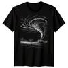 Tornado Natural Disaster Mens T-Shirt Storm Weather Graphic