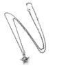 Lionheart HOWL Gothic Star Necklace, 925 Sterling Silver, 50cm