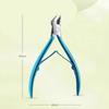 1Pc Stainless Steel Nail Groove Special Scissors Professional Nails Clippers Dead Skin Trimmer Single Pedicure Set Manicure Tool