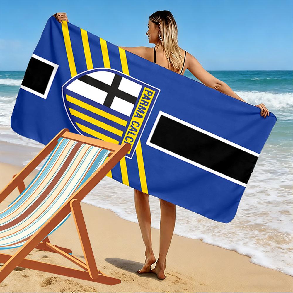 Parma Calcio Logo Towel A must-have beach towel for beach travel
