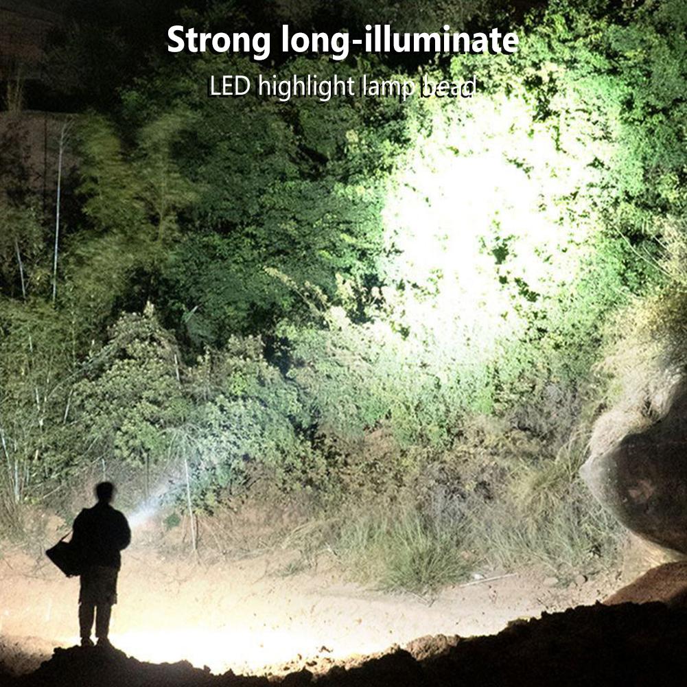 Led Work Light Multi-function Outdoor Emergency Safety Hammer Strong Light Flashlight Inspection Lamps
