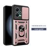 Slide Camera Lens Protection Case For Xiaomi Redmi Note 12 12s 11 10 9 11s Pro Max 11T A1 A2 ShockProof Bumpers Armor Ring Cover
