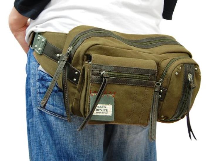 DEVICE Madison Hip Bag Khaki 2-Piece -