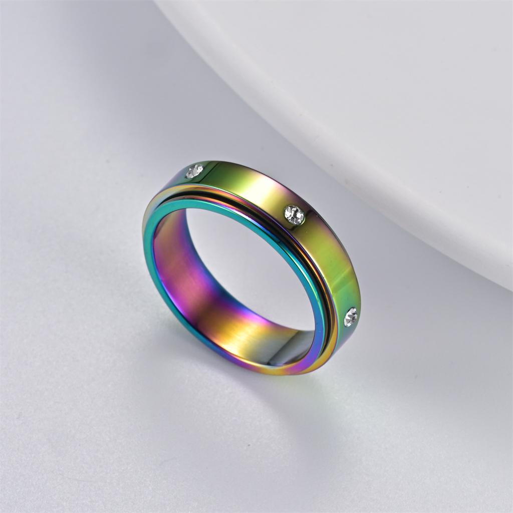 Couple's Rotatable Men's Ring
