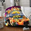 Wrestlemania Blanket Soft Warm Cozy Great for Seaside Sofa Bedding Four Seasons Multipurpose Stylish Decor Ideal Gift for Friends Family Couples Picni