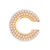 Luxury Sparkling Women's Ear Cuff - No Piercing Needed, Vibrant Colors