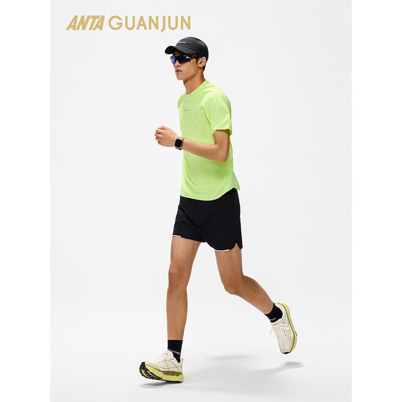 ANTA Champion Outdoor Series Men s Trail Running Short Sleeve Knit Shirt L