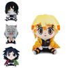 17cm Demon Slayer Xmas Gifts Plush Toys Set Nezuko Tanjiro Giyuu Inosuke Zenitsu