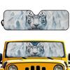 Creative Tiger Accordion-Style Off-Road Vehicle Sunshade Shield