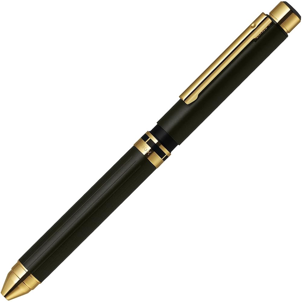 Zebra SB21-C-BKG Premium TS10 Multifunction Pen, Sharp X, Black Gold