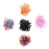1000Pcs Disposable Rubber Bands Elastic Hair Ties Rings Band Kids Girl Ponytails
