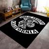 Sons Anarchy: Brotherhood Rebellion carpet floor mats Doormat Art Christmas gifts Dormitory decoration