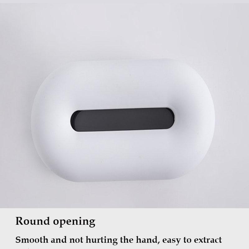 Fashion Tissue Box Napkin Box Dining Table Living Room Bedroom Paper Box Toilet Paper Holder for Bathroom Dormitory